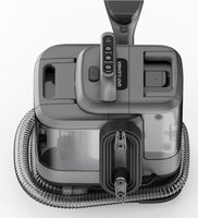 Aspirateur Électrique Compact Humide/Sec Portable à Vapeur pour Nettoyage des Taches sur Tapis et Canapés