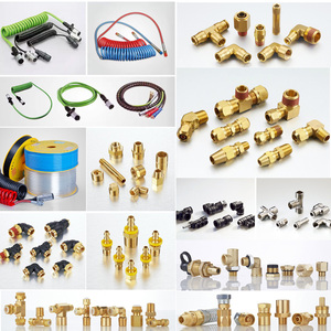 Kit d'accessoires pour outils pneumatiques haute pression, raccords rapides, accessoires de <span class=keywords><strong>compresseur</strong></span>, pistolet de gonflage de pneus, raccords de tuyau d'air - Product Image 3