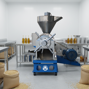 โรงงานจำหน่ายเครื่องกดน้ำมันแบบอัตโนมัติเกรดเชิงพาณิชย์สำหรับการกดร้อนเมล็ดพืชผลิตน้ำมันหลากหลายชนิด - Product Image 1