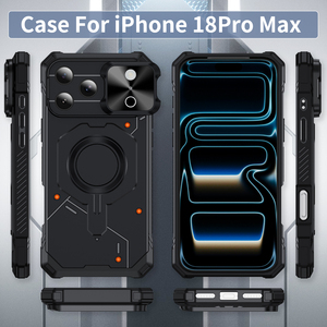 Coque magnétique pour <span class=keywords><strong>iPhone</strong></span> 18 Pro Max avec cache-caméra coulissant, coque de téléphone robuste antichoc pour <span class=keywords><strong>iPhone</strong></span> 18 Pro, 17 Pro Max, 16 - Product Image 6
