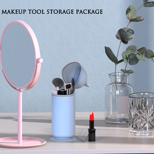 Estuche de Lápices Vertical para la Escuela, Bolsa para Lápices con Cierre, Estuche de Silicona con Succión, Portaplumas y Almacenamiento para Brochas de Maquillaje - Product Image 4