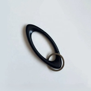 Oval Carabiner Keychain Heavy Duty Zinc Alloy Spring Snap Hook for Outdoor Camping Hiking <strong>Key</strong> <strong>Organizer</strong> - Product Image 3