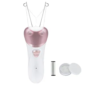 Epilator Kecantikan Wajah wanita, alat cukur penghilang bulu wajah elektrik