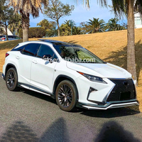 Kit carrosserie pour Lexus RX 2016-2019, kit carrosserie Rx200 Rx300 Rx450, spoiler, diffuseur, jupe latérale, calandre, pare-chocs
