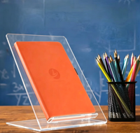 Support de livre pliable en forme de L, pour lecture sur bureau en classe, rehausseur de lecture, support de livre pour lecture inclinée