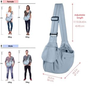 OEM Customization Shoulder Carry Bag Adjustable Soft Padded Shoulder Straps Suitable for <b>Small</b> Animals - Product Image 1