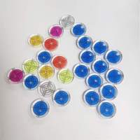 Niveau à bulle circulaire en acrylique de qualité industrielle Factory 360, niveau à bulle de type bullseye, plage de mesure 0-5m, précision 60'12"
