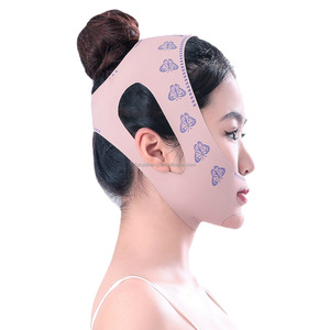 Santé Visage Minceur Bandage Personnalisation <span class=keywords><strong>V</strong></span> Ligne En Forme De Visage Élastique Taille Libre Visage Ceinture - Product Image 1