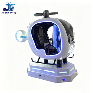 Mini-hélicoptère VR individuel pour les bases éducatives, adapté aux enfants et aux adultes, <span class=keywords><strong>simulateur</strong></span> <span class=keywords><strong>de</strong></span> <span class=keywords><strong>vol</strong></span> VR 9D - Product Image 1