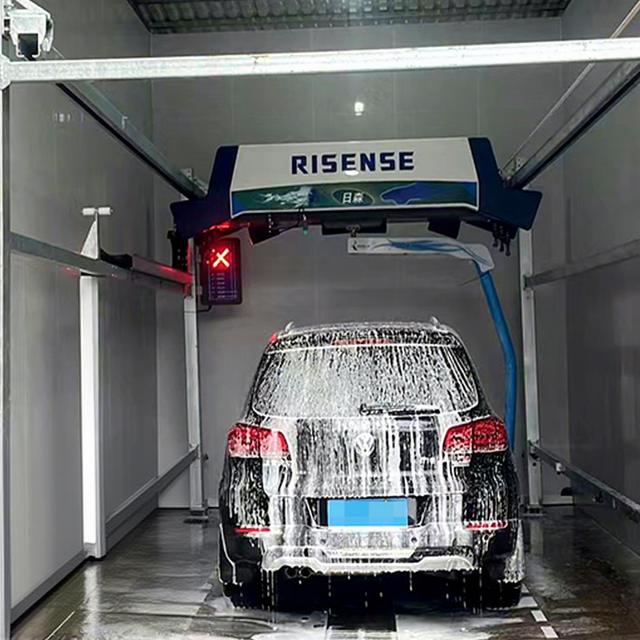 RISENSE Electric Touchless Car Wash Machine Fully Automatic for Guangzhou Export | 360 Robotic Washer