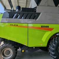 Moissonneuse-batteuse sur roues 4YZL-8F1W à 8 rangs, 230-260 CV, pour maïs, haute sécurité et longue durée de vie, pour utilisation à l'échelle de la grande agriculture