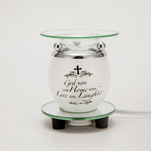 Lámpara calentadora de aceite con fragancia para el hogar, calentador eléctrico de cera de vela - Product Image 4