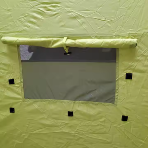 Tenda esterna impermeabile per famiglie in poliestere per campeggio estivo e feste in spiaggia in fibra di vetro per 2 persone - Product Image 2