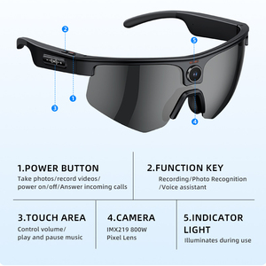 Nouvelles Lunettes Intelligentes Q02 ULTRA AI 2026 avec Caméra 800W, Transfert WiFi, Appels Bluetooth, Lecture Musicale – Appareil Connecté Portable - Product Image 6