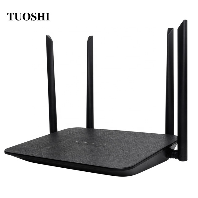 TUOSHI 4G Wireless Router for United States 2.4GHz 300Mbps Indoor Unlock LTE WIFI Router with SIM Card Slot Routers