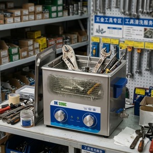 Nettoyeur à ultrasons DK SONIC 10L pour outils de quincaillerie, clés, <span class=keywords><strong>tournevis</strong></span>, clés à molette - Product Image 1