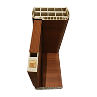 Porte intérieure moderne en WPC imperméable pour chambre et villa, insonorisée, ignifuge, garantie 5 ans