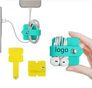 Organisateur <span class=keywords><strong>de</strong></span> câbles en silicone MIXWARES - Organisateur <span class=keywords><strong>de</strong></span> câbles <span class=keywords><strong>de</strong></span> voyage durable et support pour écouteurs, casques et câbles USB - Product Image 2
