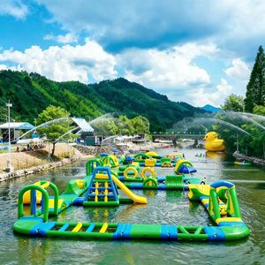 Set di Giochi Gonfiabili Galleggianti per Piscine, Laghi e Mare, Grandi Attrazioni Acquatiche Non Elettriche per Parchi e Divertimento - Product Image 6
