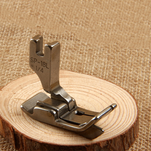 Pied-de-biche SP-18 Machine à coudre Accessoire couteau en acier SP-18 droite et gauche 3/16 <span class=keywords><strong>pieds</strong></span>-de-biche tangents de machine à coudre plate - Product Image 6