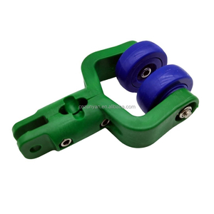 Carro de nailon de plástico colgante transportador superior para línea de procesamiento de sacrificio de aves de corral - Product Image 2