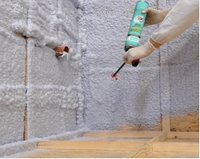 GNS TA88 Mousse de revêtement en polyuréthane en spray, isolation thermique et acoustique pour toiture