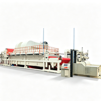 Ligne de production entièrement automatique de papier Airlaid en latex pour mouchoirs faciaux, pour la fabrication de rouleaux géants de serviettes en papier – Prix des machines
