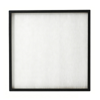 Nuevo Filtro de Aire Plegable HEPA H13/H14 de Alta Eficiencia con Tamaño Personalizado para Purificadores de Aire y Sistemas HVAC