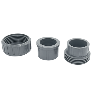 Mejor <span class=keywords><strong>Precio</strong></span>: Unión de Tubería de <span class=keywords><strong>PVC</strong></span> de 2 Pulgadas (63mm) PN10 para Suministro de Agua, Accesorio de Tubería UPVC para Agricultura y Fontanería - Product Image 2