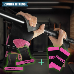 Mới nhất không có lỗ Thể dục dụng cụ Grips <span class=keywords><strong>Crossfit</strong></span> cho trọng lượng nâng, đào tạo chéo, kéo lên-Tùy chỉnh <span class=keywords><strong>Crossfit</strong></span> tay Grips hypalon Grips - Product Image 5