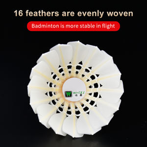 Nouvelle arrivée durable original <span class=keywords><strong>plume</strong></span> de canard professionnel bon <span class=keywords><strong>volant</strong></span> <span class=keywords><strong>badminton</strong></span> <span class=keywords><strong>volant</strong></span> pour jouer à des jeux d'entraînement jouet divertir - Product Image 3