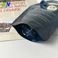 Emballage de liquide en plastique personnalisé Pochette à bec Doypack Emballage de jus ou de gelée ou de purée de fruits Pochette debout avec bec verseur