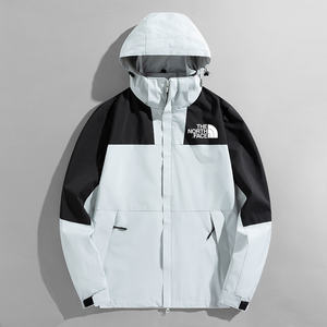 أزياء الرجال الشتاء سترة طيار مقنعين الكتان للماء والرياح طبقة واحدة نمط مخصص العصرية - Product Image 4