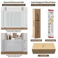 Probebi porte de sécurité pour bébé en maille de portes d'escalier porte de sécurité pour bébé rétractable pour enfant et enfant