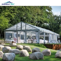 Tente de réception pour événements, mariages et salles de fête, en PVC blanc, 10x12, 10x15, 10x20, 10x30, 10x40, 10x50, 20x30, pour 50, 100, 300, 500 personnes