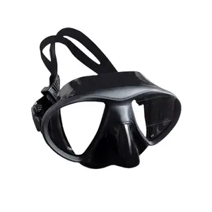 On Stock Factory Supply Double Lens Silicone Low Volume Diving Mask Dive Equipment Hot Sale