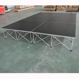 Escenario Portátil de Aleación de Aluminio Ligero, Fácil de Montar y Desmontar, para Bodas, Conciertos y Eventos - RK-Portable Stage RAK-SQ4I CE - Product Image 6