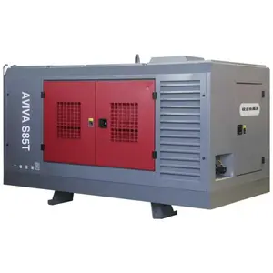 Top Quality S85T 24m3/min 221kw Stationary Box Industrial Diesel Engine Screw Air Compressor