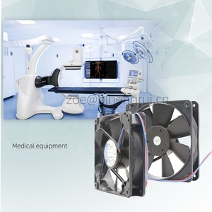 Ventilateur axial compact de refroidissement pour équipement médical, IT/télécommunications, ebmpapst 4414FM 24V DC 2.4CFM 12cm 3.1W 38dBA 140m3/h 119X119X25.4mm - Product Image 4