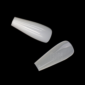 BIN-uñas largas de Ballet para <span class=keywords><strong>mujer</strong></span>, uñas postizas acrílicas de bailarina, cobertura completa, oferta - Product Image 3