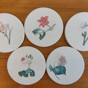Posavasos absorbentes <span class=keywords><strong>de</strong></span> cerámica, blanco, para bebidas, <span class=keywords><strong>venta</strong></span> <span class=keywords><strong>de</strong></span> fábrica - Product Image 5