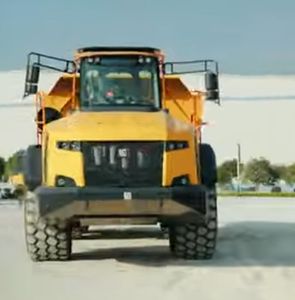 Camion benne minier DA45C de haute qualité, capacité de charge 41T, poids brut 74 tonnes - Product Image 3