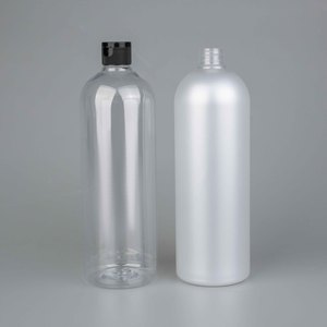 Flaconi Spray in plastica PET di grande capacità da 1000ml PCR flacone per lozione con tappi di bottiglia personalizzabili - Product Image 1