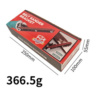 DIY Angle <b>Grinder</b> Belt Sander Conversion Kit 100mm Sanding Belts Aluminum Alloy for Woodworking Polishing Rust Removal - Product Image 4