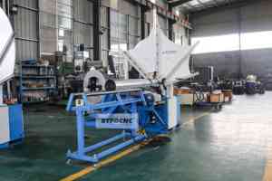 Byfo duct ביצוע מכונה BYL-1500 צינור ייצור ספירלה צינור - Product Image 2