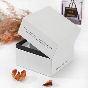 Recyclable candle box packaging for 14 oz single valentines day candle box ideas