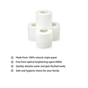 Papel Higiénico Jumbo Personalizable, Rollo de Papel Higiénico Desechable Resistente de Bambú, 15 Gsm, Muestra Gratis para Aplicaciones de Baño - Product Image 3