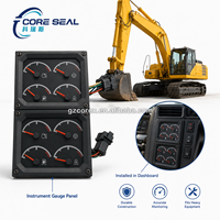 Module de commande électronique à quatre jauges 166-6929, 8 broches, pour équipement lourd CAT, pièces électriques de moteur industriel