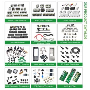Nhỏ gọn tốc độ cao CAT6 <span class=keywords><strong>Ethernet</strong></span> RJ45 Cat5 góc bên phải kết nối cắm cho tiết kiệm không gian cài đặt trong điện PCB ứng dụng - Product Image 5