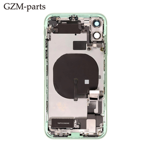 Boîtier complet <span class=keywords><strong>arrière</strong></span> pour <span class=keywords><strong>iPhone</strong></span> <span class=keywords><strong>11</strong></span> Batterie Couvercle de porte <span class=keywords><strong>arrière</strong></span> Châssis central avec câble flexible - Product Image 3